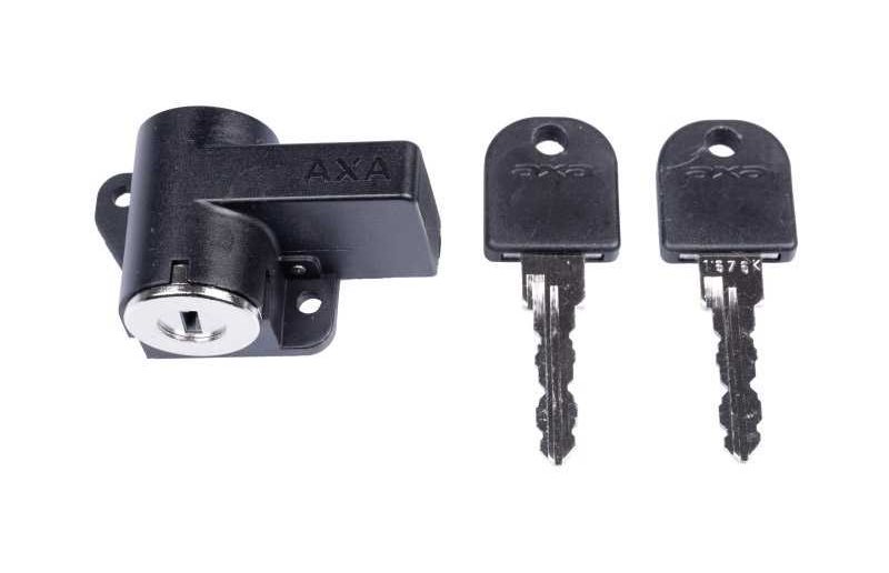 Låsecylinder Axa Shimano STePS SM-Bme60A Batteribeslag Pakkeholder