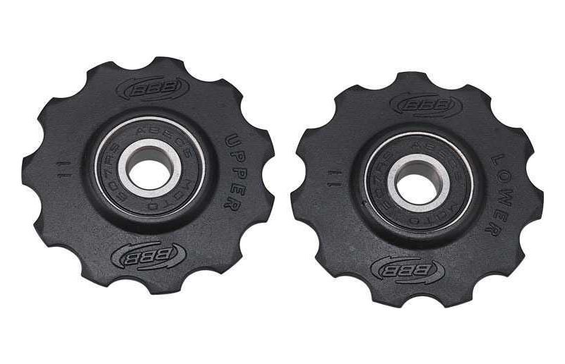 Rullehjul BBB Rollerboys 11T sort 1 par