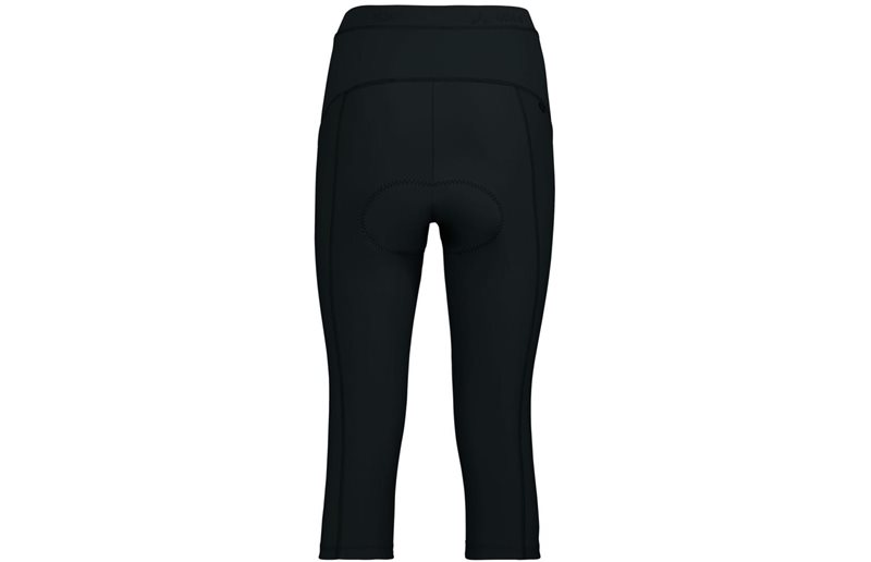 VAUDE Naisten pyöräilyhousut Advanced IV 3/4 Pants Women Black