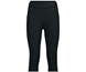 VAUDE Naisten pyöräilyhousut Advanced IV 3/4 Pants Women Black