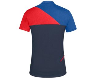 VAUDE Pyöräilypaita Tremalzo IV T-shirt Men Blue/Eclipse