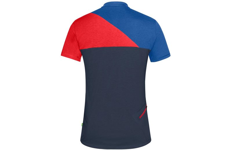 VAUDE Pyöräilypaita Tremalzo IV T-shirt Men Blue/Eclipse