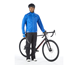 VAUDE Pyöräilytakki Luminum II Performance Jacket Men Signal Blue