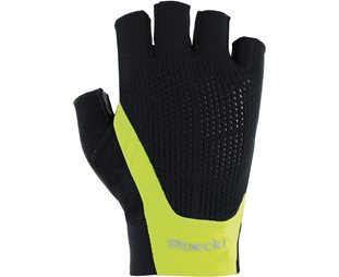 Roeckl Icon Gloves Black/Fluo Yellow