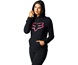 Fox Boundary Fleece Pullover Women Black/Pink