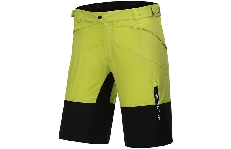 Protective P-Bounce Cycling Shorts Men Lime