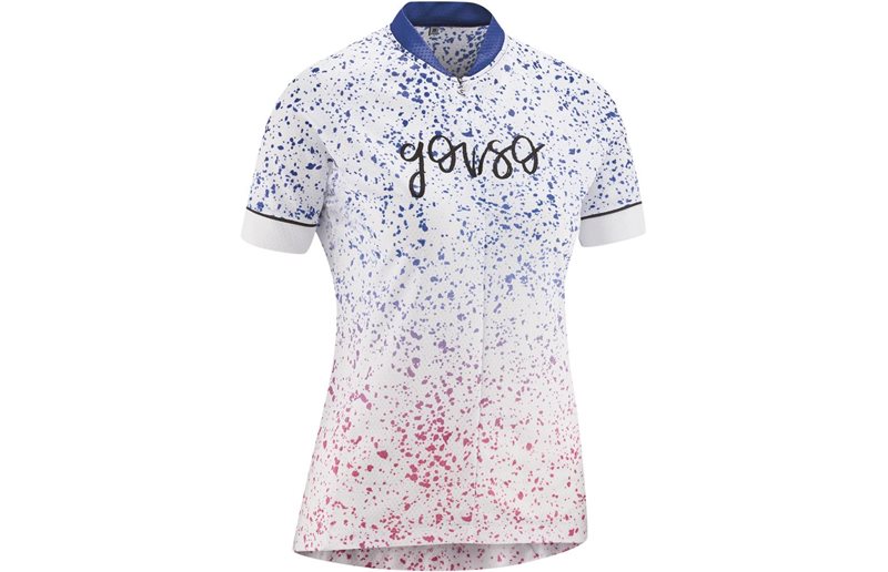 Gonso Naisten pyöräilypaita Viso Half-Zip SS Bike Jersey Women