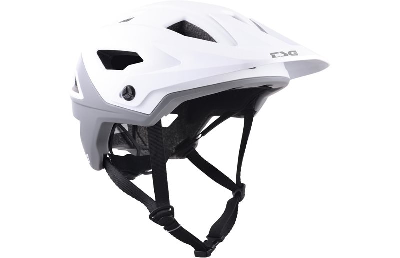 Pyöräilykypärä TSG Chatter Solid Color Helmet Satin White Coal