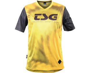TSG Pyöräilypaita Waft Shortsleeve Jersey Ochre Black