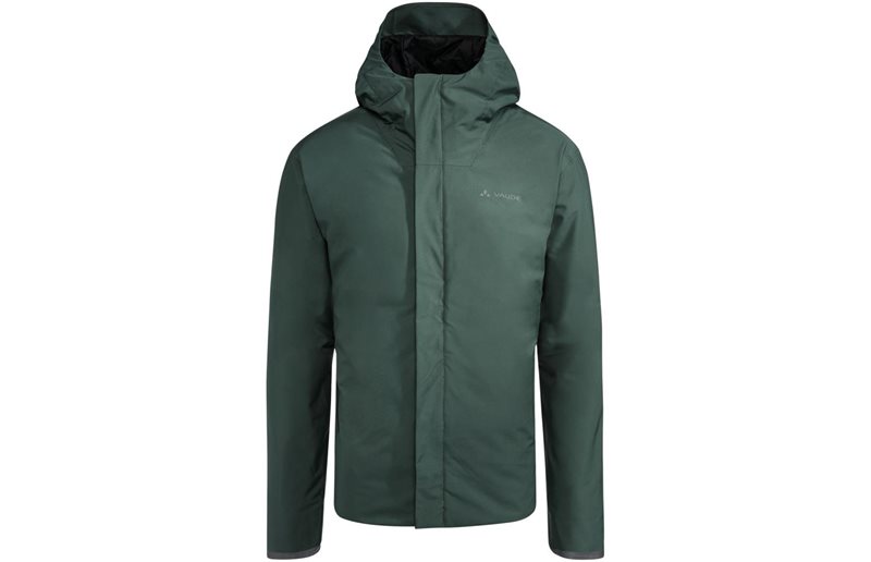 VAUDE Cyclist Warm Rain Jacket Men Dusty Forest