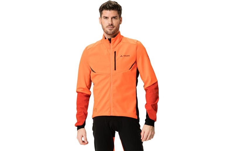 VAUDE Kuro Softshell Jacket Men Neon Orange