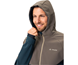 VAUDE Qimsa Softshell Jacket Men Coconut/Dark Sea