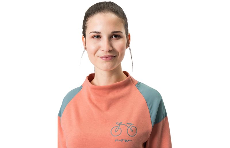 VAUDE Naisten collegepaita Cyclist Sweater Women Cherry Blossom