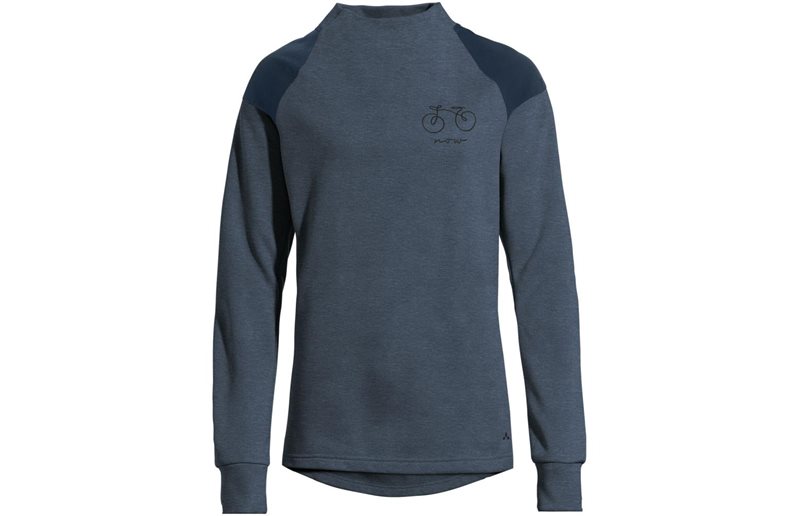 VAUDE Naisten collegepaita Cyclist Sweater Women Dark Sea