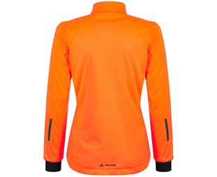 VAUDE Naisten pyöräilytakki Posta Softshell Jacket Women Neon Orange