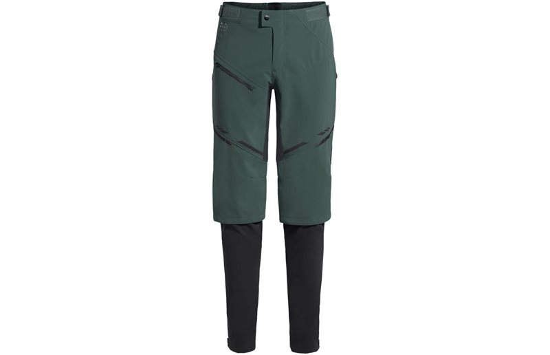 VAUDE Pyöräilyhousut Virt II Softshell Pants Men Dusty Forest