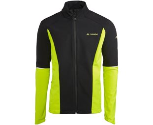 VAUDE Pyöräilytakki Wintry IV Softshell Jacket Men Neon Yellow