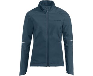 VAUDE Naisten pyöräilytakki Wintry IV Softshell Jacket Women Dark Sea