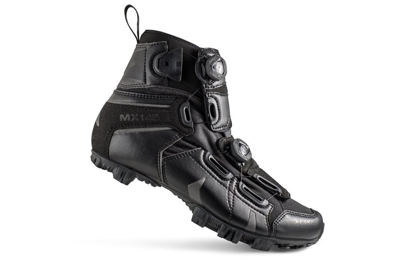 Sykkelsko Lake MX 145 Wide Vinter Svart 39