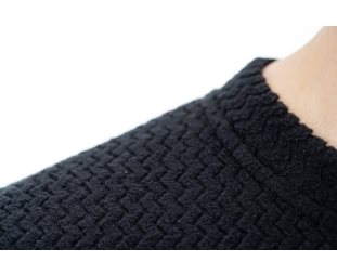 Cube Pyöräilypaita ATX LS Fleece Jersey Men Black
