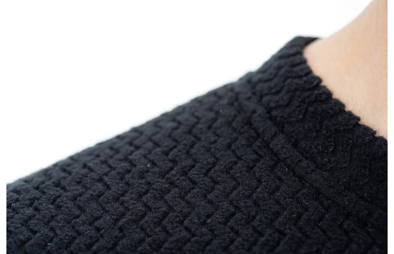 Cube Pyöräilypaita ATX LS Fleece Jersey Men Black