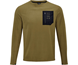 Cube Pyöräilypaita ATX LS Fleece Jersey Men Brown