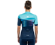 Cube Naisten pyöräilypaita Teamline SS Jersey Women Blue N Mint