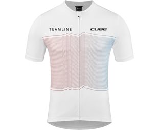 Cube Pyöräilypaita Teamline CMPT SS Jersey Men White