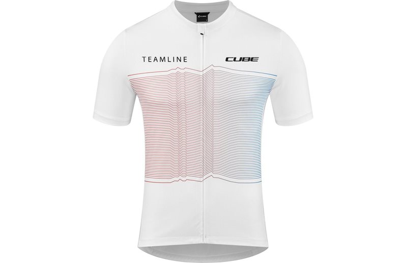 Cube Jersey Teamline CMPT S/S White