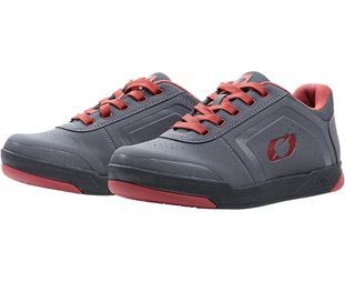 O'Neal Pinned Flat Pedal Shoes Men Gray/Red