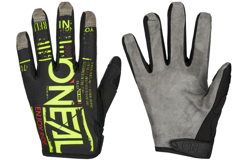 O'Neal Pyöräilyhanskat Mayhem Gloves Black/Neon Yellow/Attack V.23