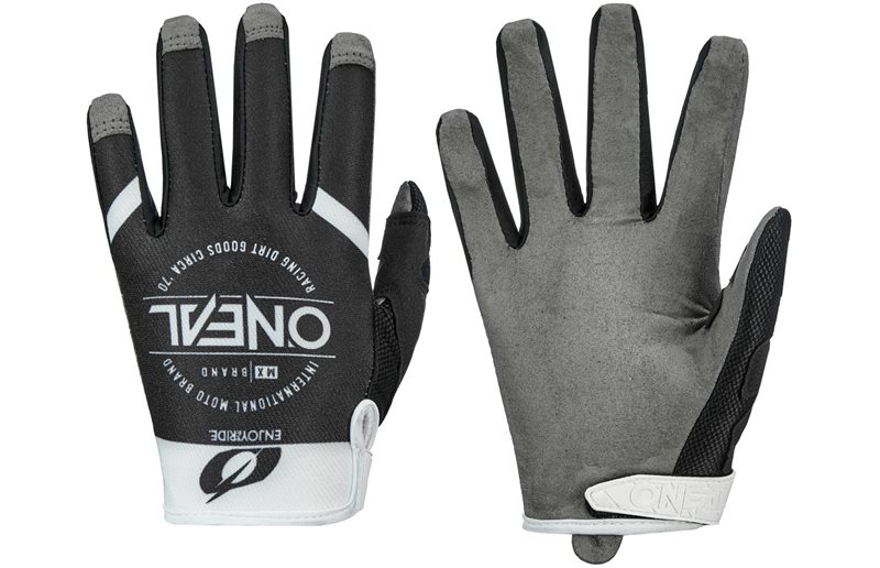 O'Neal Mayhem Gloves Black/White/Brand V.23