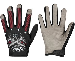 O'Neal Pyöräilyhanskat Mayhem Gloves Black/White/Red/Piston V.23