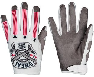 O'Neal Pyöräilyhanskat Mayhem Gloves White/Black/Red/Piston V.23