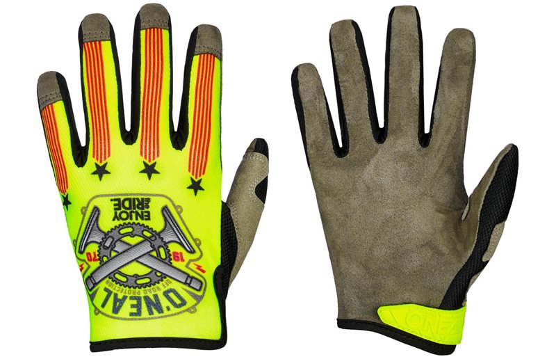 O'Neal Mayhem Gloves Neon Yellow/Black/Red/Piston V.23