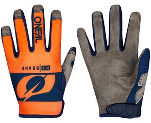 O'Neal Mayhem Gloves Blue/Orange/Rider V.23