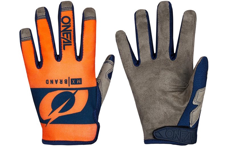 O'Neal Mayhem Gloves Blue/Orange/Rider V.23