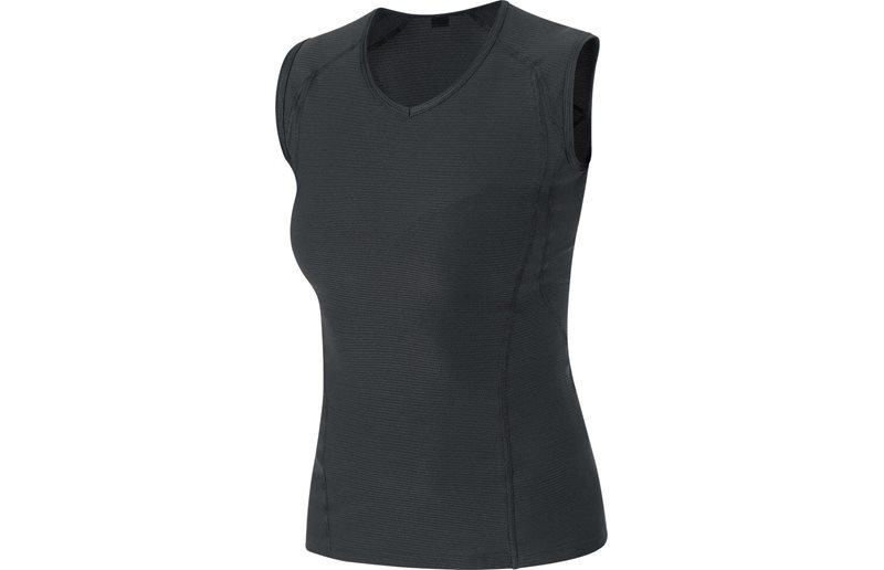 GORE WEAR Naisten alustoppi M Base Layer Sleeveless Shirt Women Black