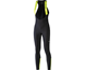 GORE WEAR Naisten pyöräilyhousut Progress+ Thermo Bib Tights Women Black/Neon Yellow