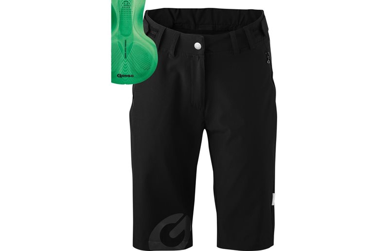 Gonso Naisten pyöräilyshortsit Sitivo Bike Shorts with Medium Seat Pad Women