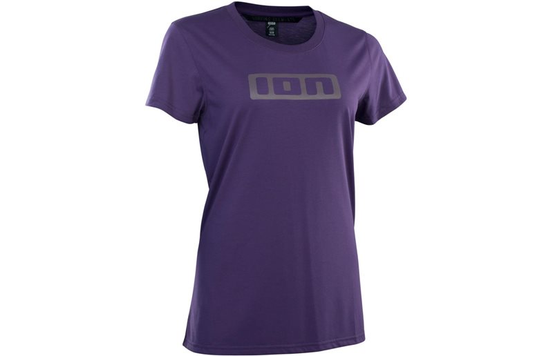 ION DriRelease Logo SS Tee Women Dark Purple