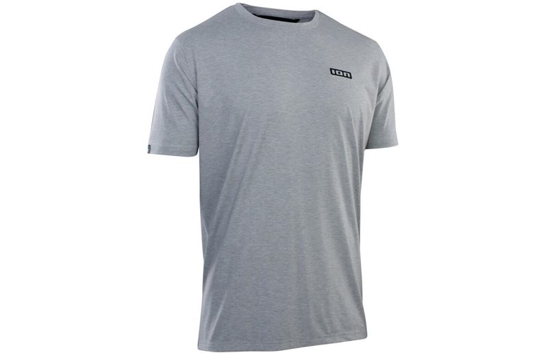 ION Pyöräilypaita DriRelease S_Logo SS Tee Men Grey Melange