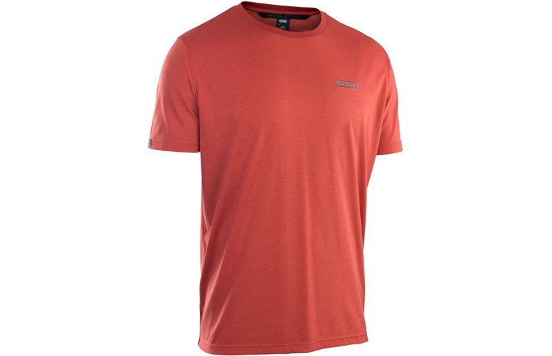 ION Pyöräilypaita DriRelease S_Logo SS Tee Men Spicy/Red