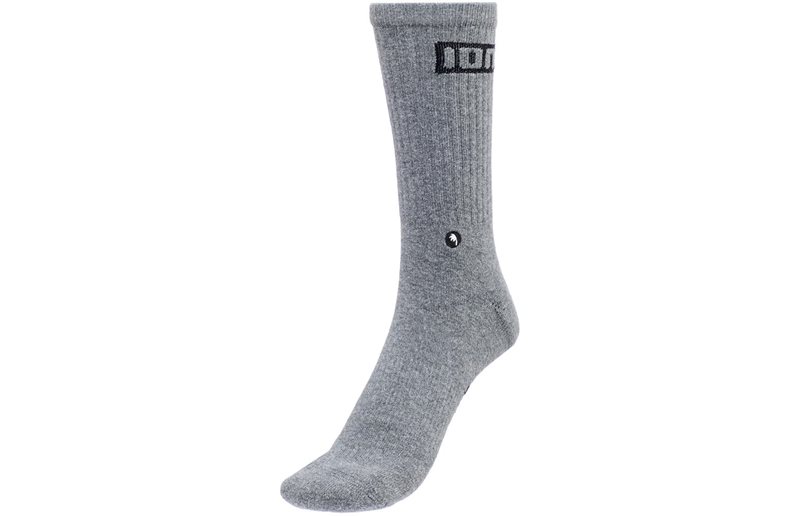 ION Pyöräilysukat Socks Logo Grey Melange