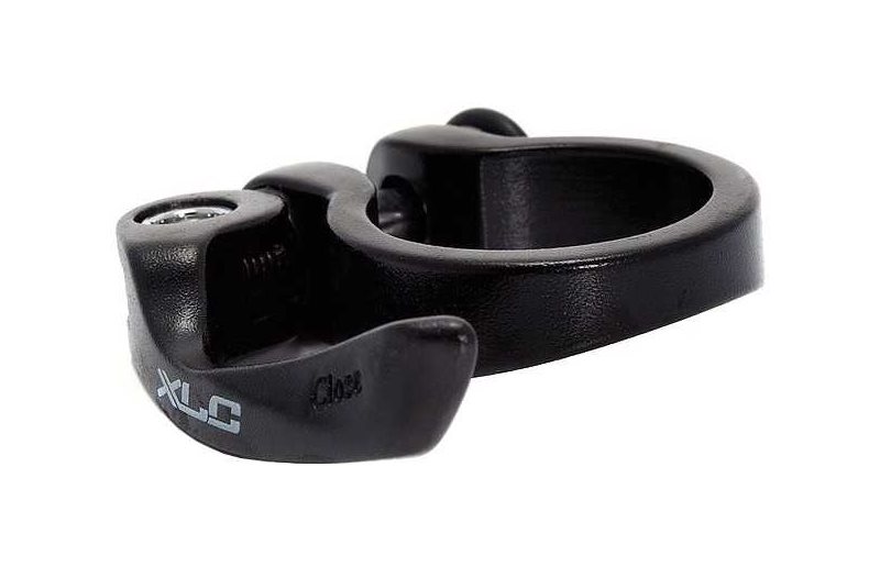 Sadelstolpsklampe XLC 31.8 mm sort hurtigspænde