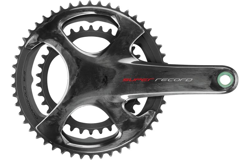 Campagnolo Super Record Power Meter Crankset with Stages Power Sensor 34-50T