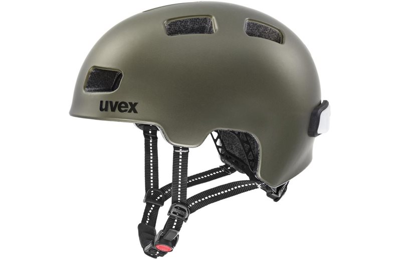UVEX City 4 Helmet Green Smoke Mat