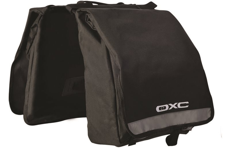 Cykelväska Pakethållare OXC C20 Dubbel 20 L Black