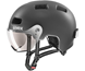 UVEX Rush Visor Helmet Dark Silver Mat