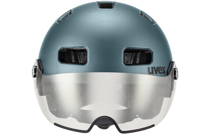 UVEX Rush Visor Helmet Deep Turquoise Matt